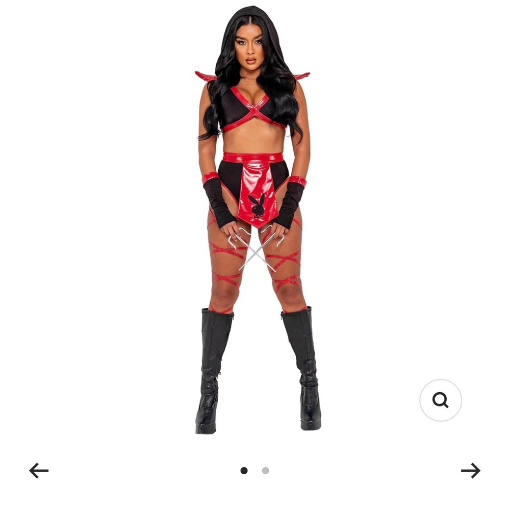 Playboy ninja costume women’s sexy Halloween fashion nova